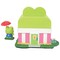 Department 56 Sanrio Hello Kitty Village Keroppi's Market Lit Village Building and Accessory Set, 2 Pieces